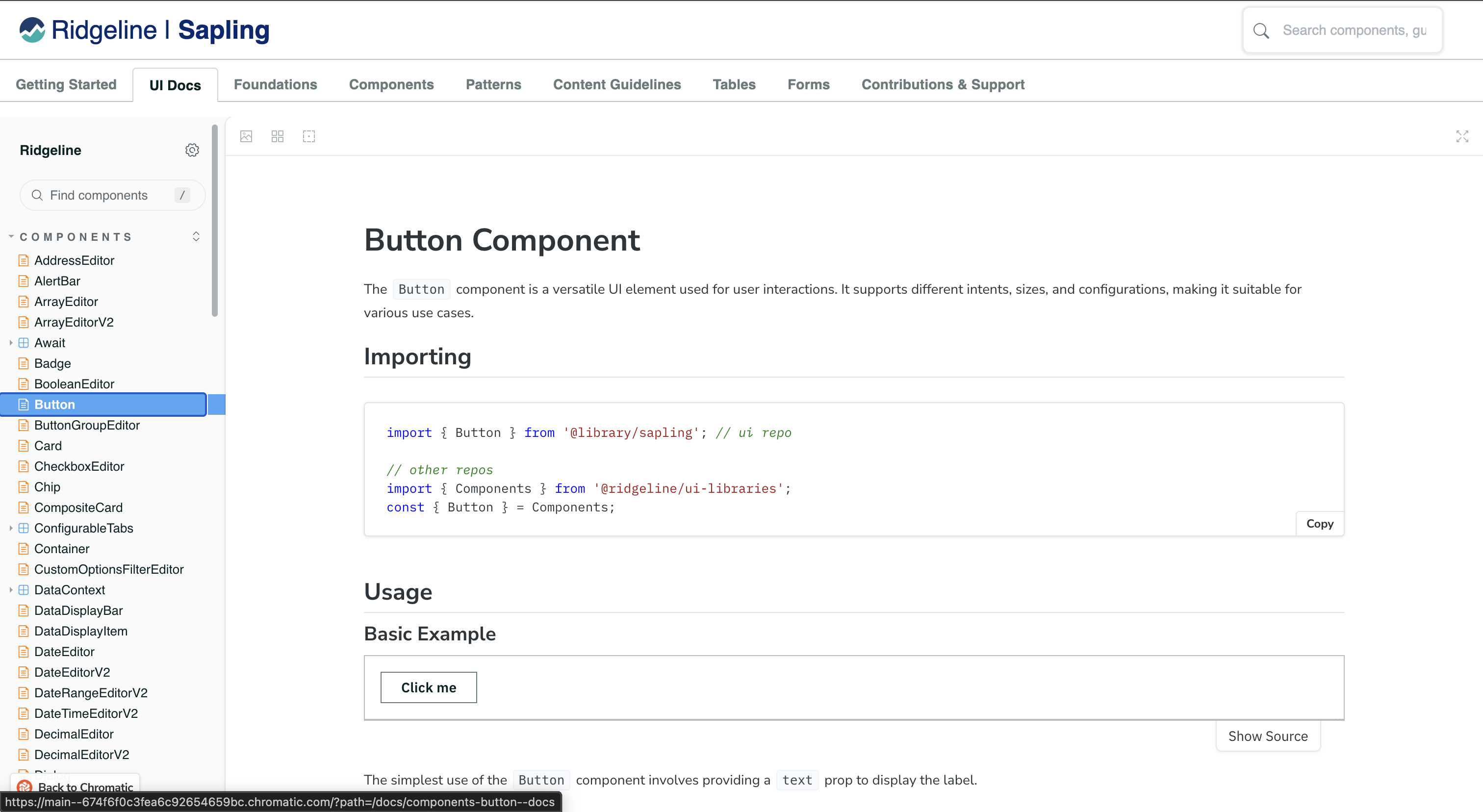 Sapling Documentation 2