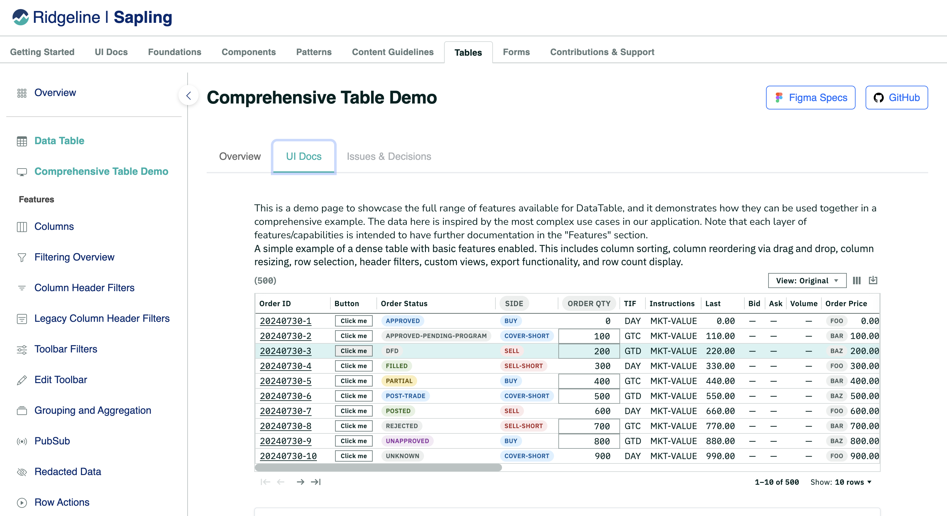 Sapling Documentation 5
